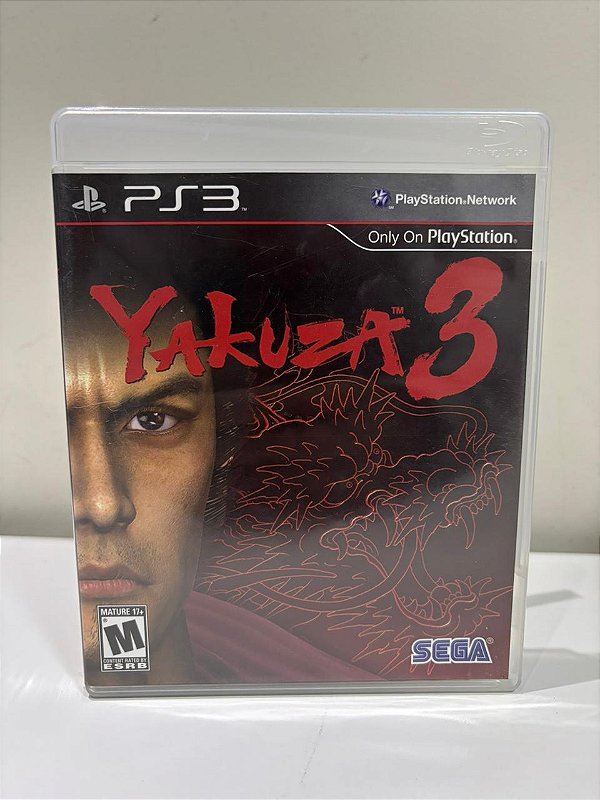 Yakuza 3 PS3 Mídia Física (Usado)