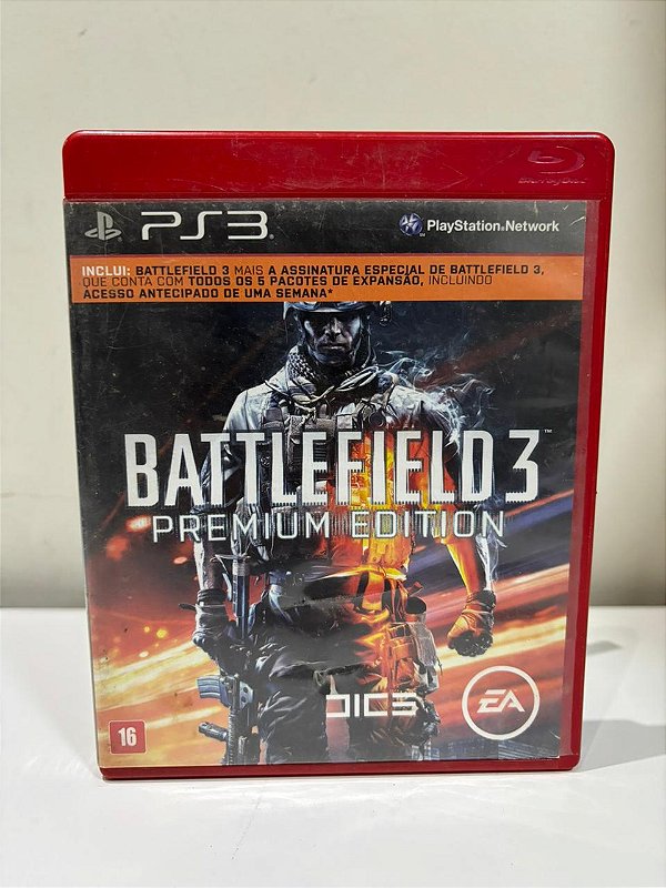 Baettlefield 3 Premium Edition GH PS3 Mídia Física (Usado)