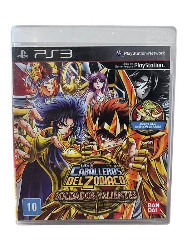Os Cavaleiros Dos Zodíacos Soldados Valentes PS3 Mídia Física (Usado)