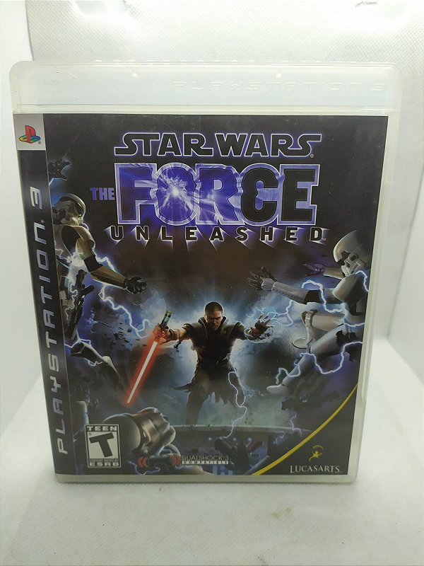 Star Wars the Force Unleashed PS3 Mídia Física (Usado)