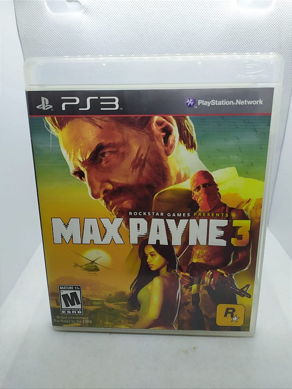 Max Payne 3 PS3 Midia Fisica (Usado)