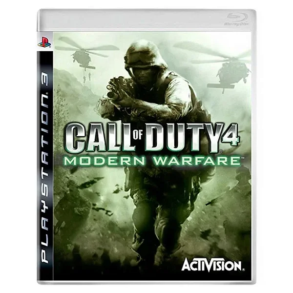 Call Of Duty 4 Mordern Warfare PS3 Mídia Física Lacrado