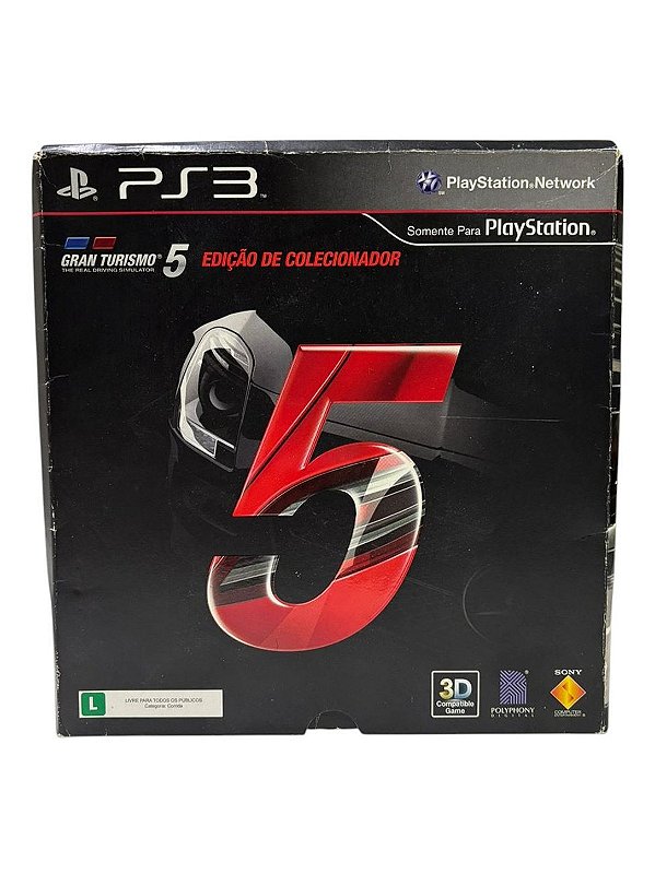 Gran Turismo 5 Edição De Colecionador PS3 Mídia Física (Usado)