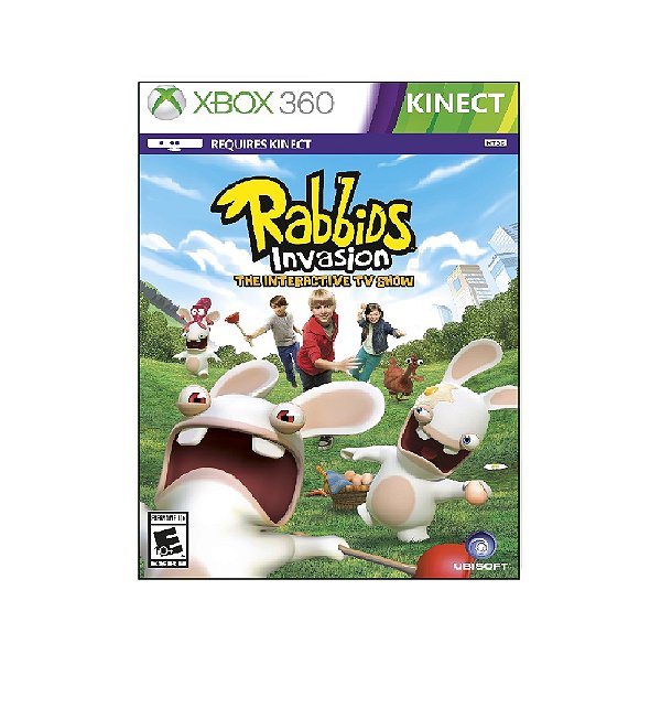 Rabbids Invasion O Show Interativo Da Tv Xbox 360 Mídia Física Lacrado