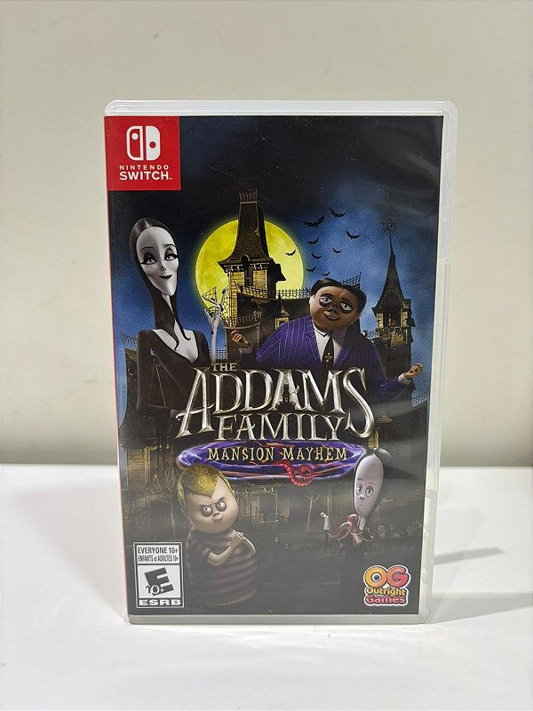The Addams Family Mansion Mayhem Nintendo Switch (Usado)