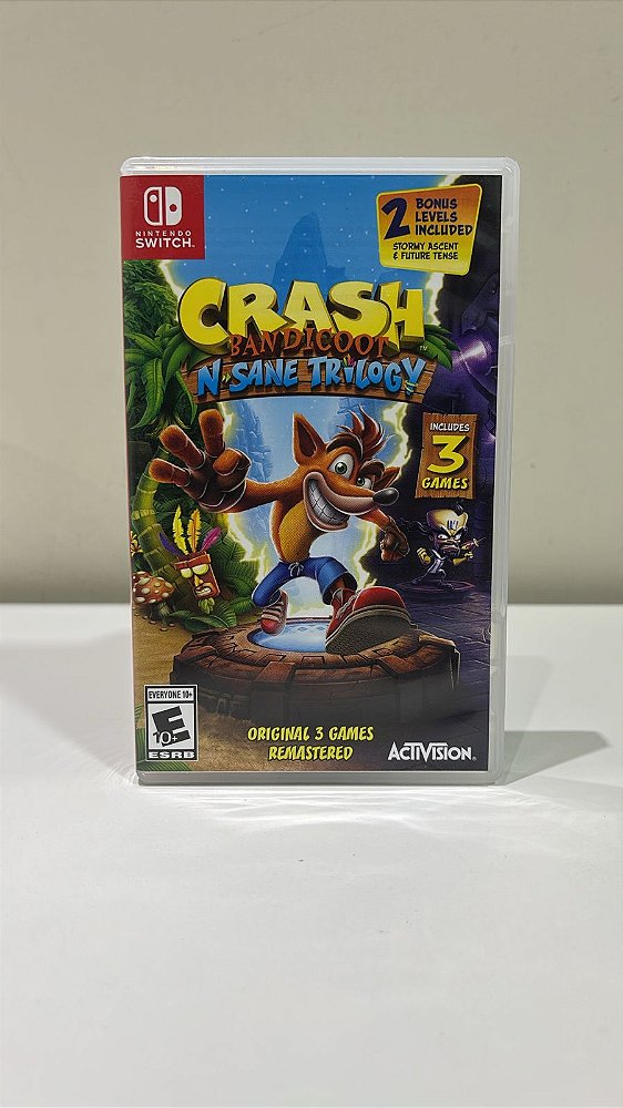 Crash Bandicoot N Sane Trilogy Nintendo Switch (Usado)