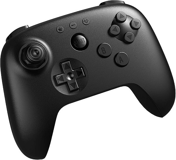 Controle 8Bitdo 64 Bluetooth Preto Para Analog 3D, Switch, Windows e Android