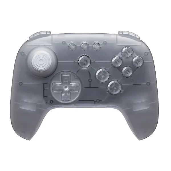 Controle 8Bitdo 64 Bluetooth Glacier Para Analog 3D, Switch, Windows e Android