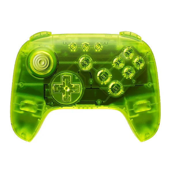 Controle 8Bitdo 64 Bluetooth Extreme Green Para Analog 3D, Switch, Windows e Android