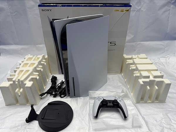 Console Playstation 5 825gb CFI-1214 - PS5 Fat Leitor (Usado)