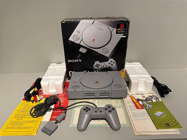 Console Playstation 1 Americano Launch Edition SCPH-1001 - PS1 FAT