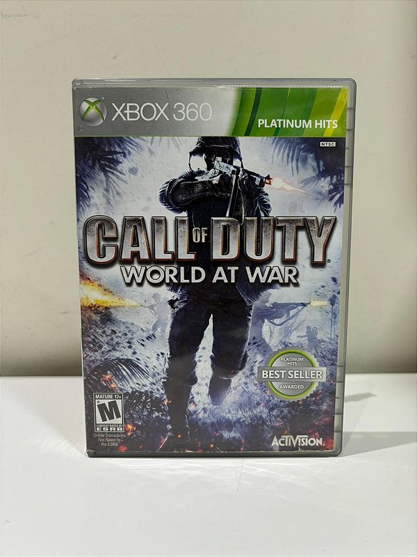 Call Of Duty World At War Xbox 360 Mídia Física (Usado)