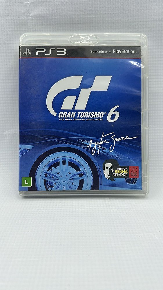 Gran Turismo 6 PS3 Mídia Física (Usado)