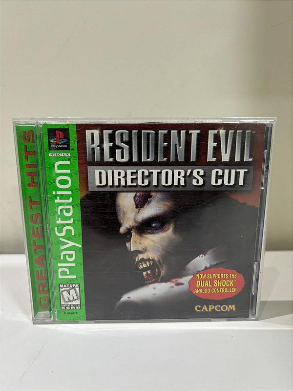 Resident Evil Directors Cut GH PS1 Original Americano (Usado)