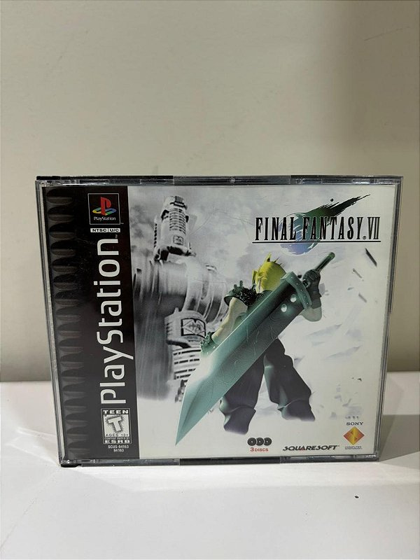 Final Fantasy VII PS1 Original Americano (Usado)