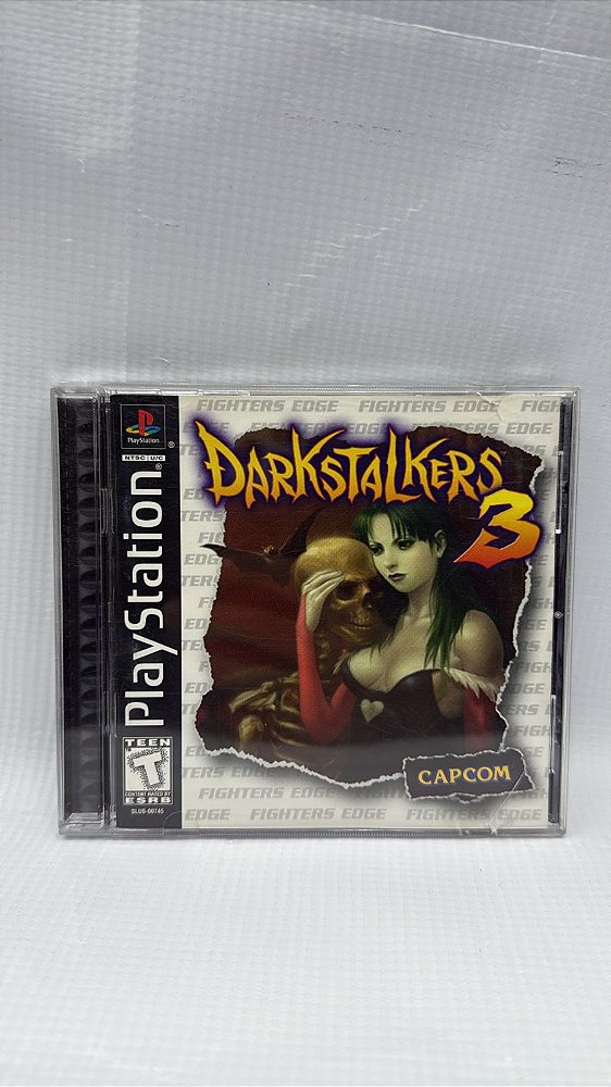 Darkstalkers 3 PS1 Original Americano (Usado)