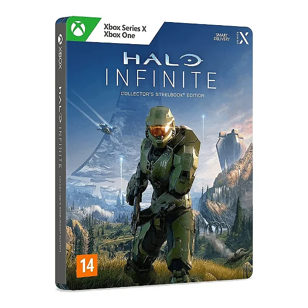 Halo Infinite Edição de Colecionador Xbox Series X/One Mídia Física Lacrado