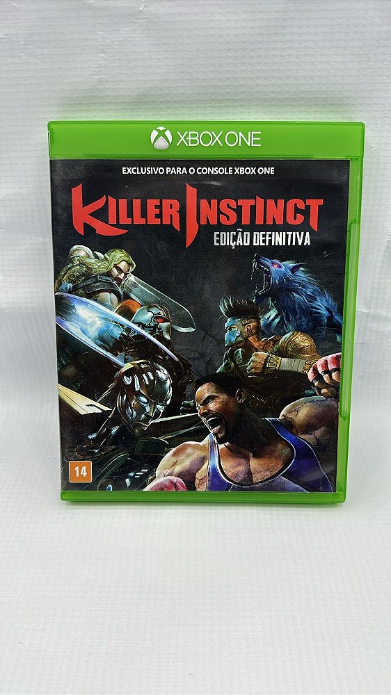 Killer Instinct Edição Definitiva Xbox One Mídia Física (Usado)