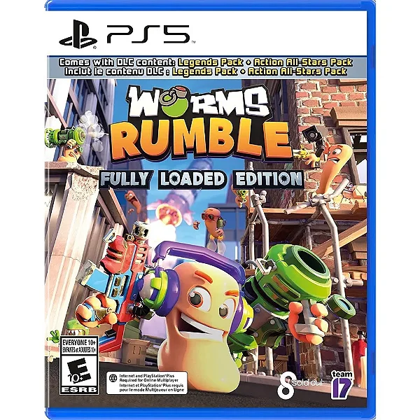 Worms Rumble Fully Loaded Edition PS5 Mídia Física Lacrado