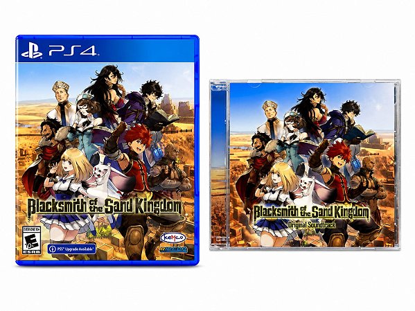 Blacksmith Of The Sand Kingdom Ost Bundle PS4 Mídia Física Lacrado