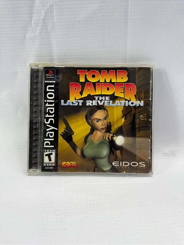 Tomb Raider The Last revelation PS1 Original Americano (Usado)