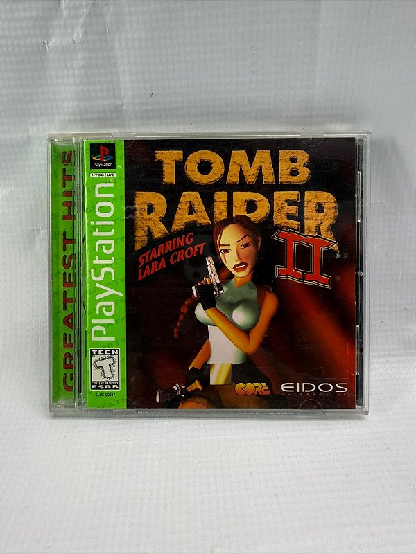 Tomb Raider 2 GH PS1 Original Americano (Usado)