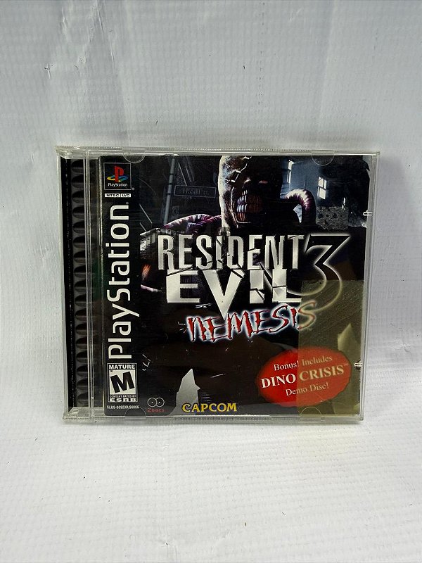 Resident Evil 3 Nemesis + Bonus PS1 Original Americano (Usado)