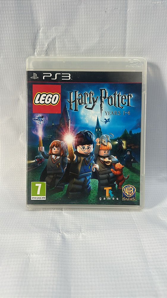 Lego Harry Potter Years 1-4 Ps3 Mídia Física (Usado)