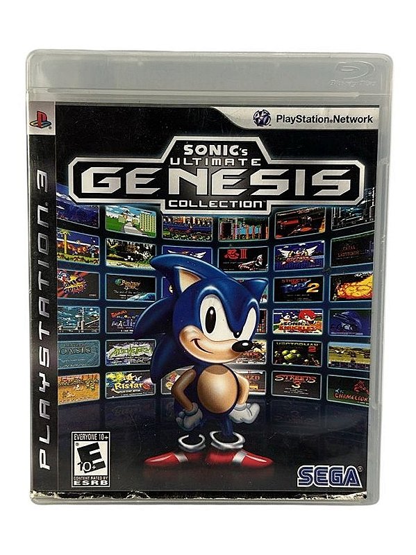 Sonic´s Ultimate Genesis Collection Ps3 Mídia Física (Usado)
