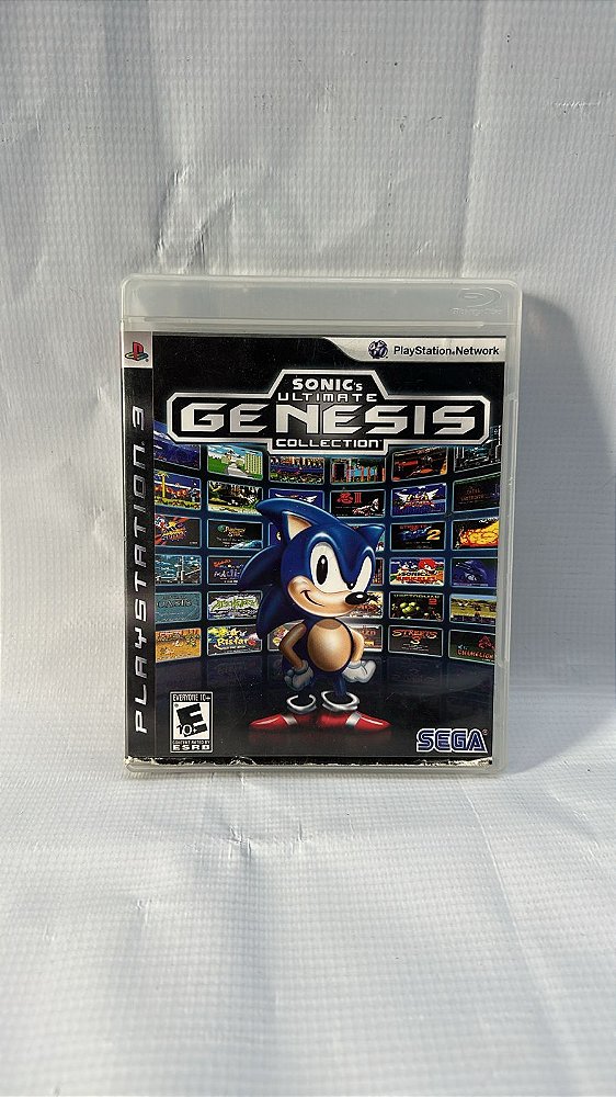 Sonic´s Ultimate Genesis Collection Ps3 Mídia Física (Usado)