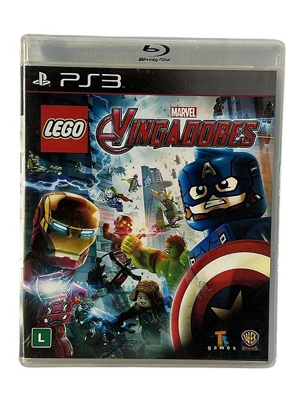 Lego Marvel Vingadores Ps3 Mídia Física (Usado)