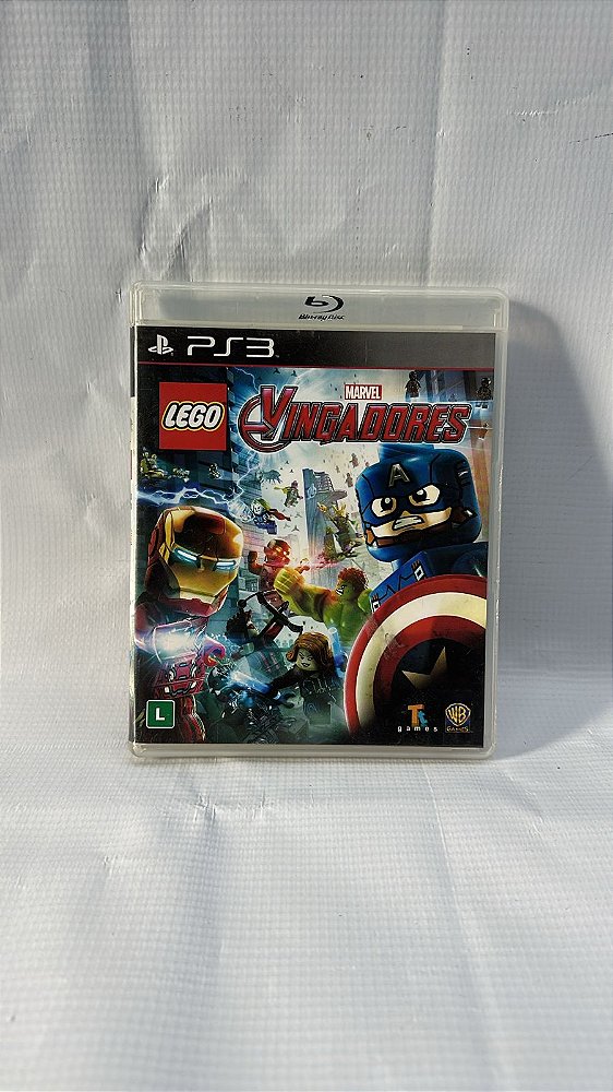 Lego Marvel Vingadores Ps3 Mídia Física (Usado)