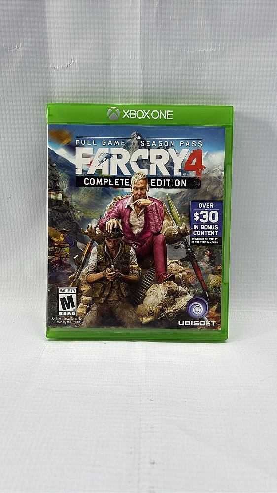 Farcry 4 Complete Edition Xbox One Mídia Física (Usado)