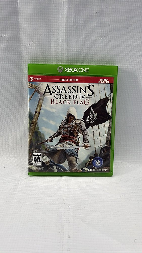 Assassin´S Cred 4 Black Flag Xbox One Mídia Física (Usado)