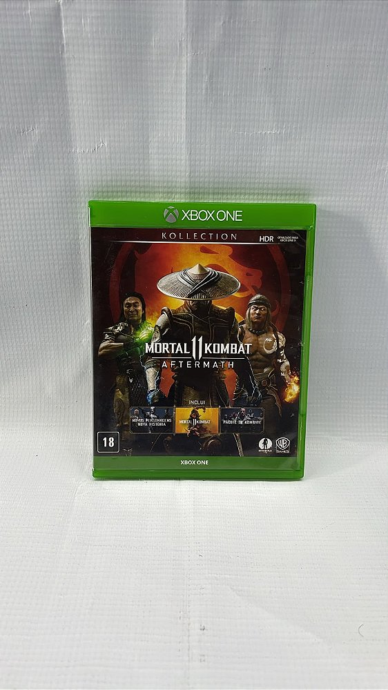 Mortal Kombat 11 Aftermath Kollection Xbox One Mídia Física (Usado)