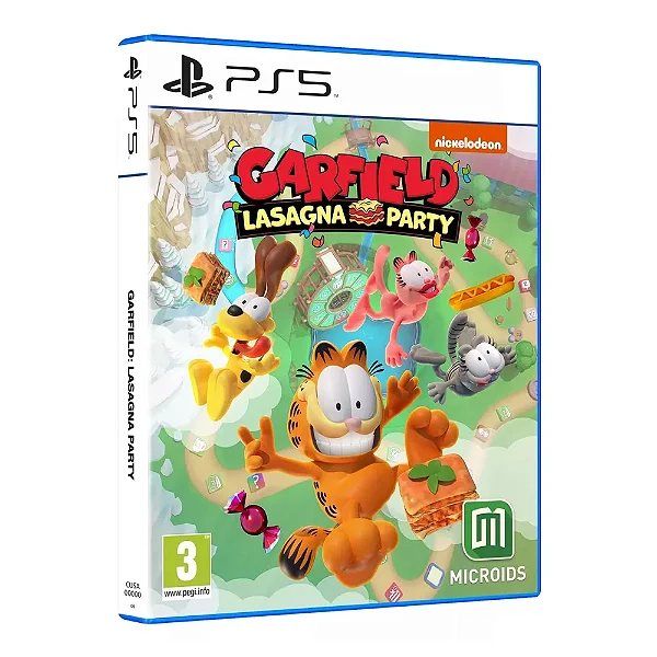 Garfield Lasagna Party PS5 Mídia Física (Novo)