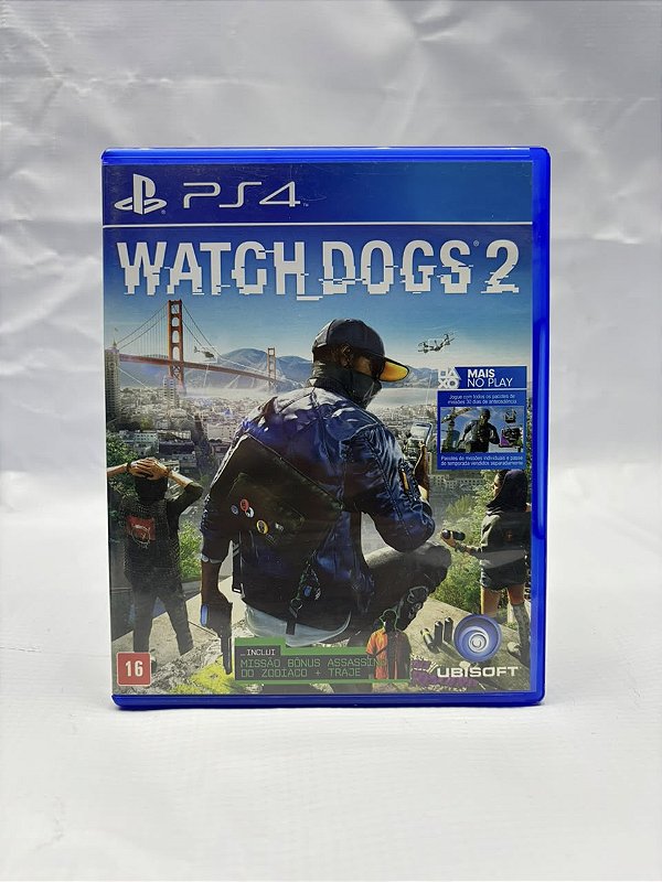 Watch Dogs 2 PS4 Mídia Física (Usado)