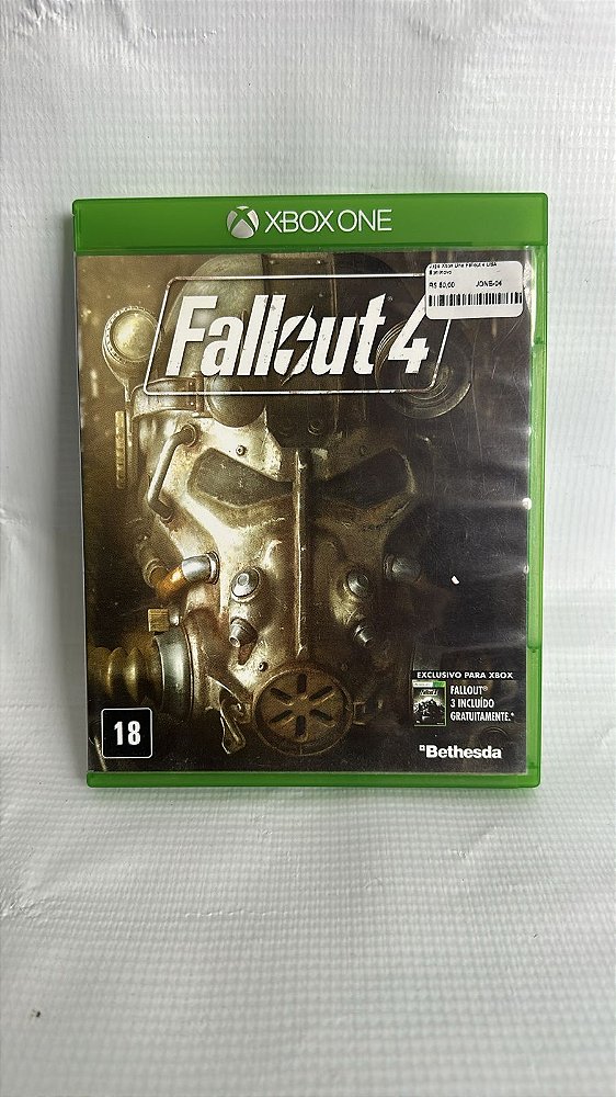 Fallout 4 Xbox One Mídia Física (Usado)