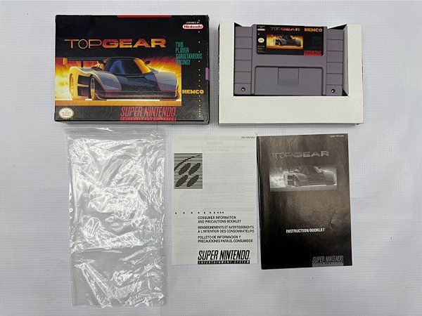 Top Gear Super Nintendo SNES