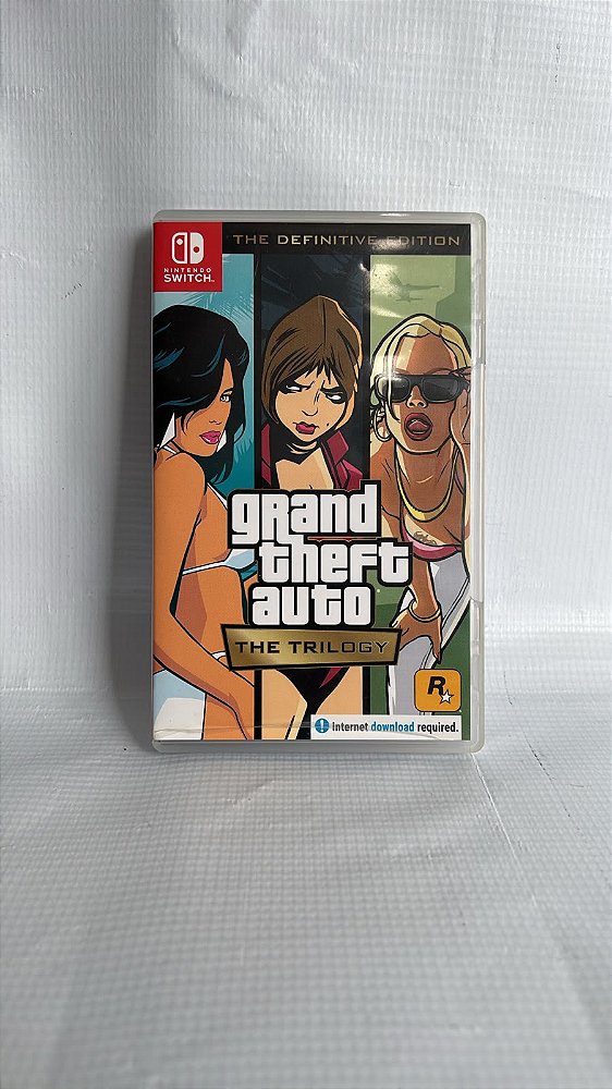 Grand Theft Auto - GTA The Trilogy The Definitive Edition Nintendo Switch (Usado)