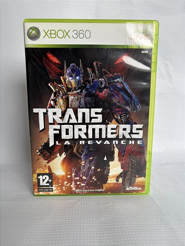 Transformers La Revanche Xbox 360 Mídia Física Europeu (Usado)