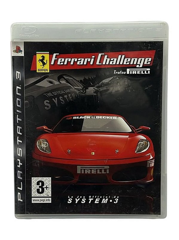 Ferrari Challenge Trofeo Pirelli PS3 Mídia Física (Usado)