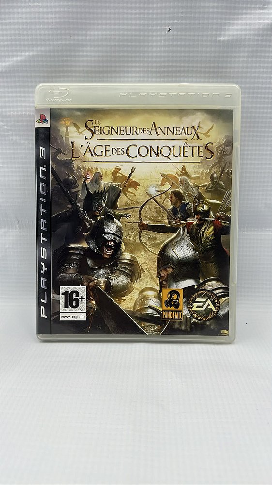 Le Seigneur Des Anneaux Lage Des Conquetes PS3 Mídia Física (Usado)