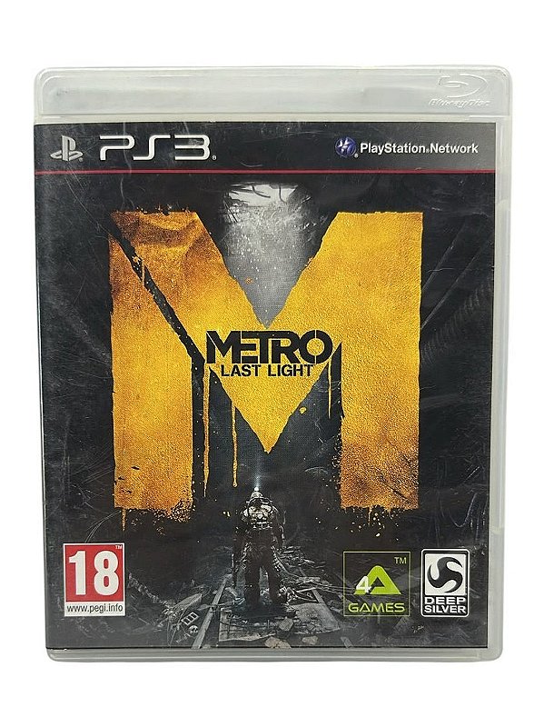 Metro Last Light PS3 Mídia Física (Usado)