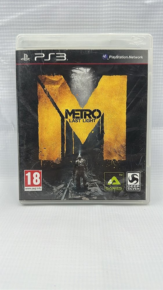 Metro Last Light PS3 Mídia Física (Usado)