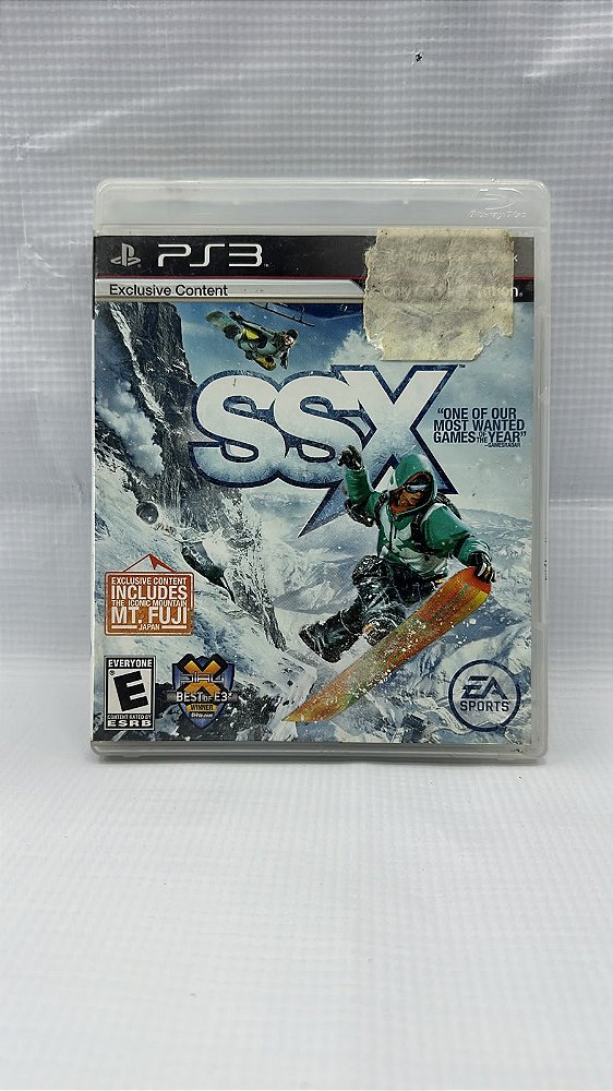 Ssx PS3 Mídia Física (Usado)
