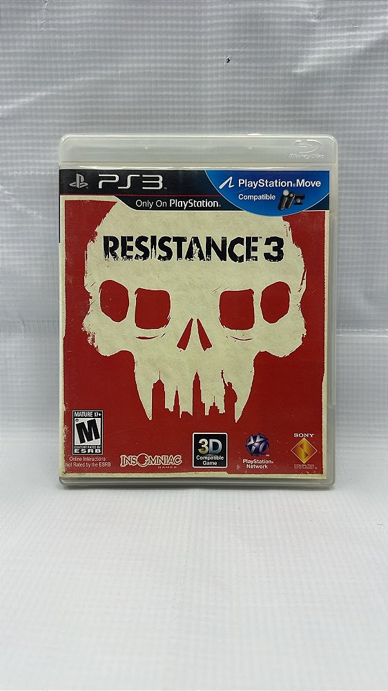 Resistance 3 PS3 Mídia Física (Usado)