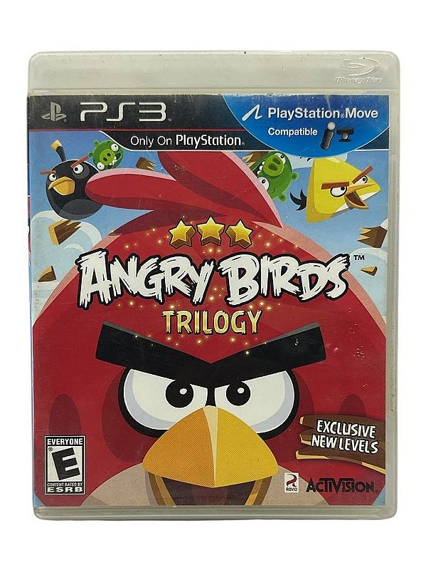 Angry Birds Trilogy PS3 Mídia Física (Usado)