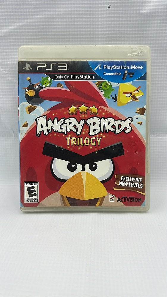Angry Birds Trilogy PS3 Mídia Física (Usado)