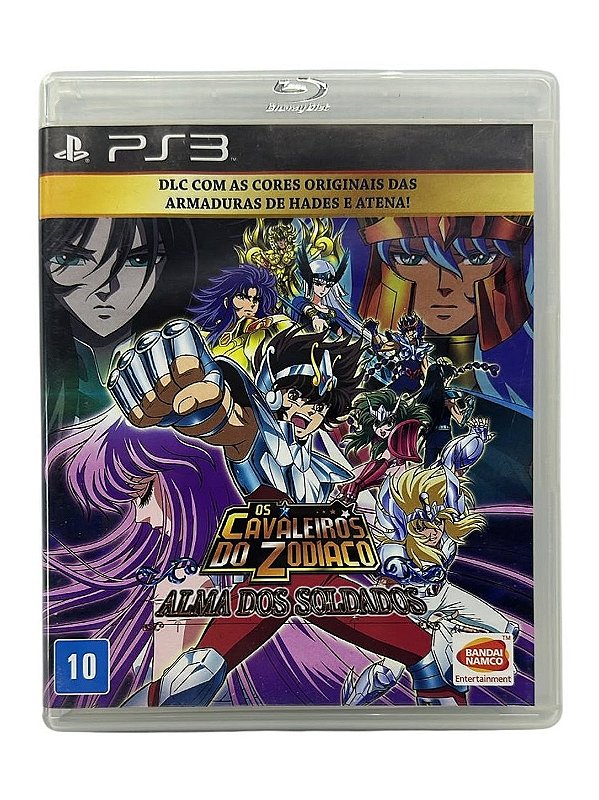 Os Cavaleiros Dos Zodiaco Alma Dos Soldados PS3 Mídia Física (Usado)